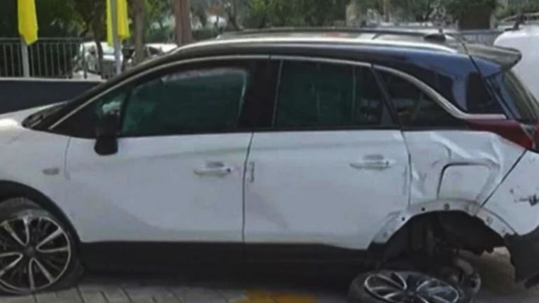 Ελλάδα 2023: Αυτοκίνητο έπεσε σε ακάλυπτο φρεάτιο στην Λ. Κηφισίας και διαλύθηκε