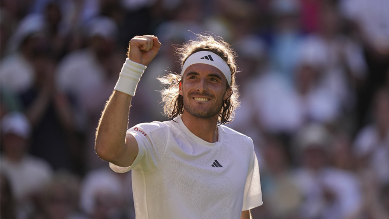 Προχωρά ακάθεκτος στο Wimblendon o Τσιτσιπάς – Νίκησε 3-0 σετ τον Τζέρε και προκρίθηκε στους «16»