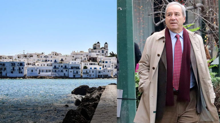 Γιώργος Αλογοσκούφης: Παντρεύτηκε ο γιος του, Σπύρος Αλογοσκούφης στην Πάρο