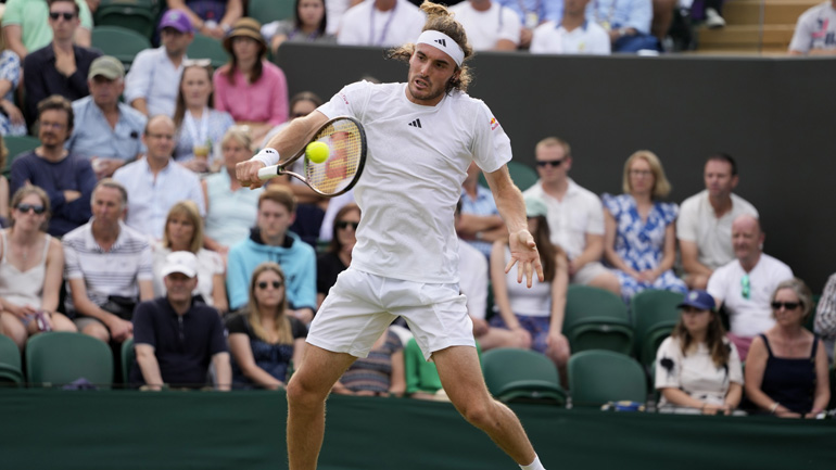 Τσιτσιπάς: «Είμαι περήφανος για τον εαυτό μου και την προσπάθεια που έκανα»