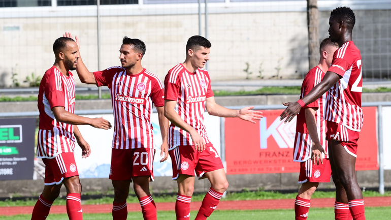 Ξεκίνημα με νίκη στα φιλικά για τον Ολυμπιακό, επικράτησε με 2-1 της Σλοβάτσκο