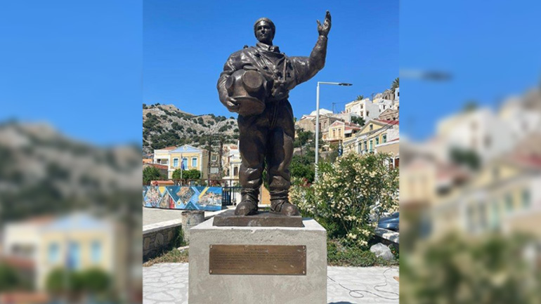Άγαλμα για την πρώτη γυναίκα δύτη θα στηθεί στο λιμάνι της Σύμης