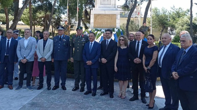 Ετήσιο μνημόσυνο για τους πεσόντες κατά τη διάρκεια του πραξικοπήματος και της τουρκικής εισβολής στην Κύπρο