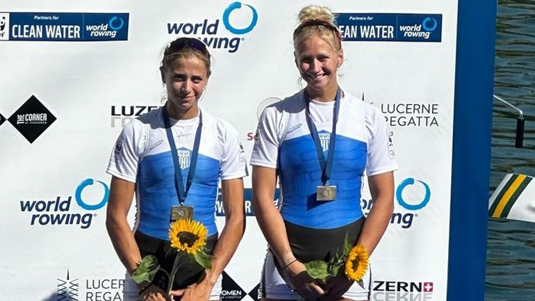 Χάλκινο μετάλλιο για Μπούρμπου – Αναστασιάδου στη δίκωπο και Φίτσιου-Κοντού στο διπλό σκιφ ελαφρών βαρών