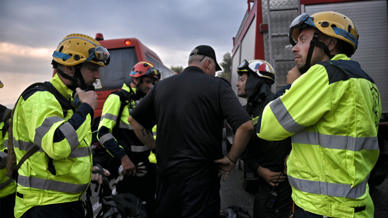 Φωτιά σε δασική έκταση στους Πύργος Κοζάνης