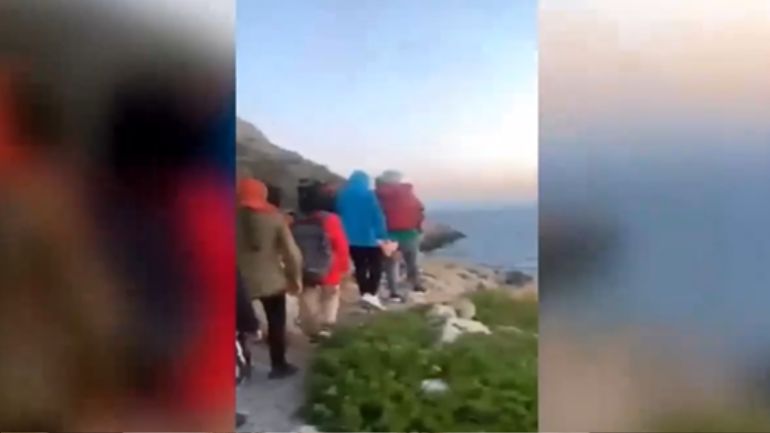 Στη Νεάπολη Βοιών μεταφέρθηκαν οι μετανάστες που είχαν εγκλωβιστεί σε βραχώδη ακτή του Κάβου Μαλέα