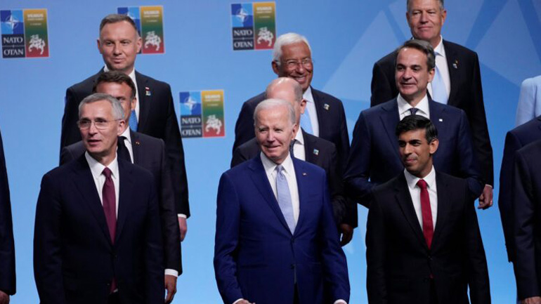 «Το μέλλον της Ουκρανίας είναι στο ΝΑΤΟ» διακηρύσσουν οι ηγέτες των κρατών μελών