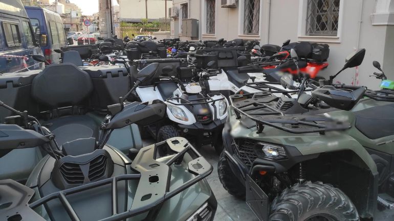 Ακινητοποίησε 32 «γουρούνες» σε ένα βράδυ η Τροχαία στη Ζάκυνθο