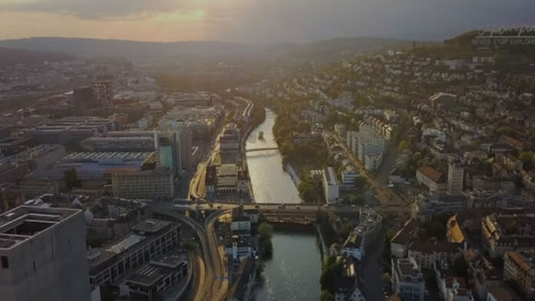 Η Ζυρίχη από ψηλά, σε 8Κ, όπως δεν την έχετε ξαναδεί