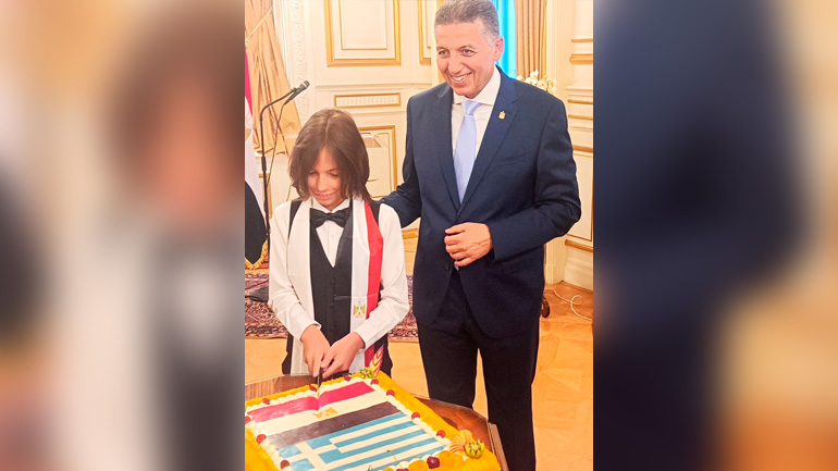 Όμαρ Άμερ Γιούσεφ: Αίγυπτος και Ελλάδα θα συνεργαστούν για την περαιτέρω εμβάθυνση των στρατηγικών τους δεσμών