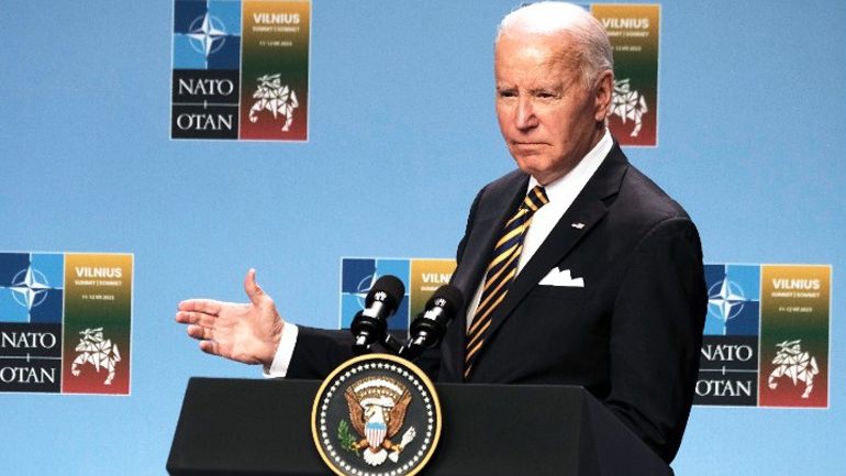 Μπάιντεν: Ο Πούτιν «διψά για γη και εξουσία» αλλά η επίθεση στην Ουκρανία κατέστησε πιο ισχυρό το ΝΑΤΟ