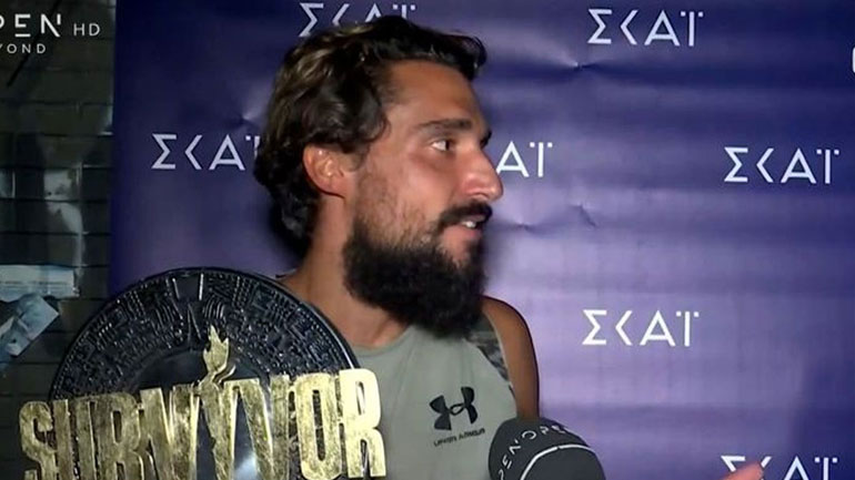 Οι πρώτες δηλώσεις του Σάκη Κατσούλη μετά τη νίκη του στο Survivor All Star: «Είμαι πανευτυχής»