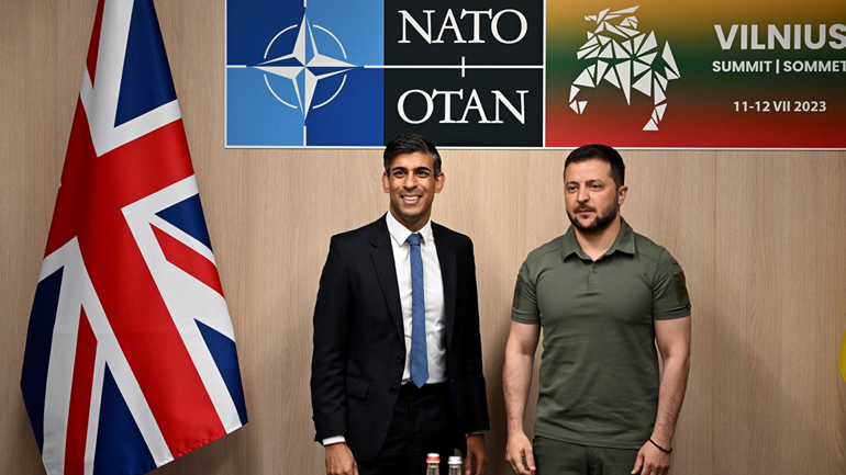 Συμφωνία Λονδίνου -Κιέβου ότι οι νέες εγγυήσεις ασφαλείας δεν θα υποκαταστήσουν την ένταξη της Ουκρανίας στο ΝΑΤΟ