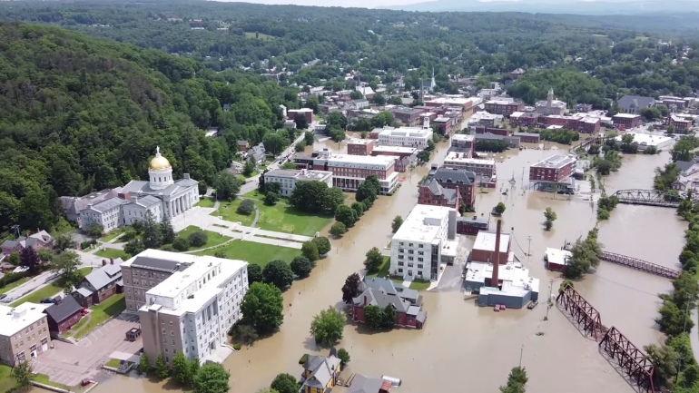 Πρωτοφανείς πλημμύρες πλήττουν τις βορειοανατολικές ΗΠΑ
