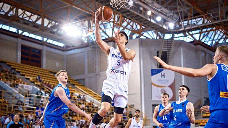 Ευρωπαϊκό νέων ανδρών: Στα προημιτελικά η Εθνική, 83-75 την Ισλανδία