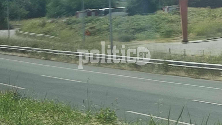 Κατερίνη: Δύο νεκροί από σύγκρουση λεωφορείου με Ι.Χ.