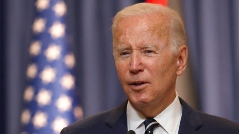 Ο πρόεδρος των ΗΠΑ Τζο Μπάιντεν συναντήθηκε στο Βίλνιους με τη Σβετλάνα Τσιχανούφσκαγια