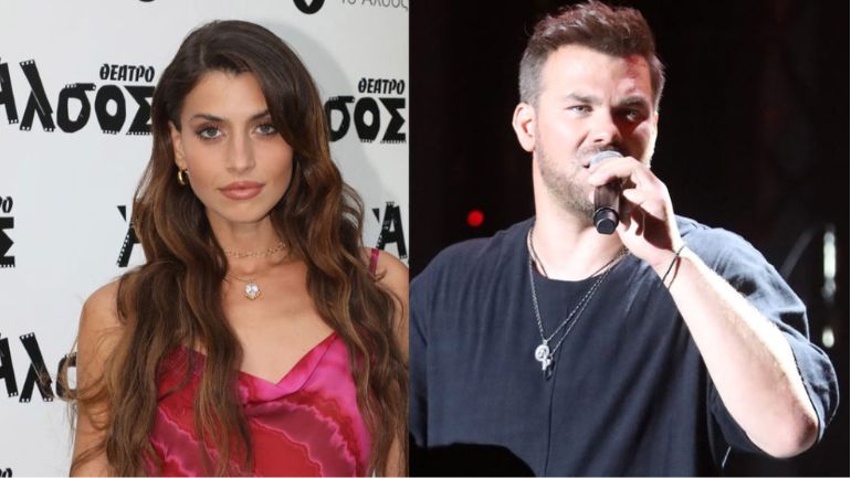 Η Ιωάννα Σαρρή απόλαυσε τον Γιώργο Σαμπάνη στη συναυλία του στην Αθήνα