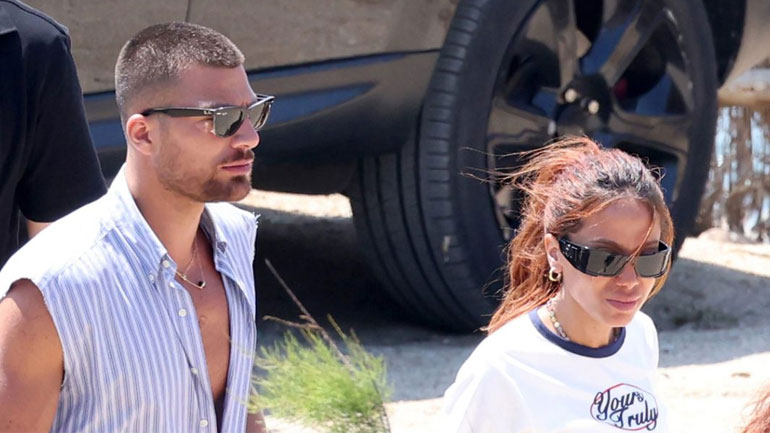 Simone Susinna: Στη Μύκονο ο κούκλος σταρ των ταινιών «365 ημέρες» με τη Βραζιλιάνα τραγουδίστρια Anitta