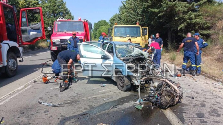 Σέρρες: Νεκρός 39χρονος σε τροχαίο στη Νέα Ζίχνη