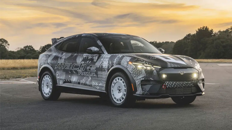 Η Ford αποκάλυψε τη νέα έκδοση Mustang Mach-E Rally στο Goodwood Festival of Speed