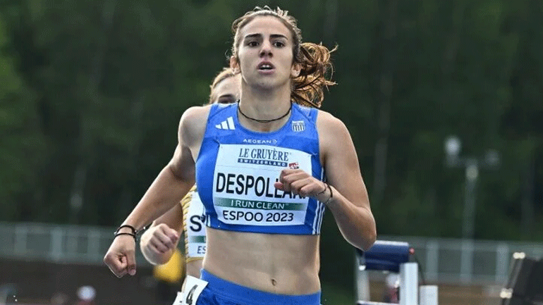 Ευρωπαϊκό Κ23: «Χάλκινη» η Δεσπολλάρη στα 800 μέτρα