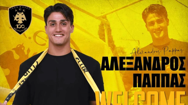 Πόλο: Από τη Χίο στην ΑΕΚ ο Αλέξανδρος Παππάς