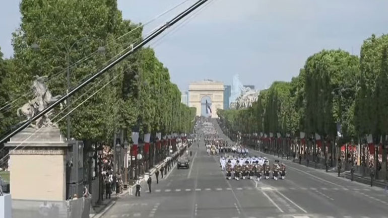 H Γαλλία τίμησε και φέτος την εθνική της εορτή