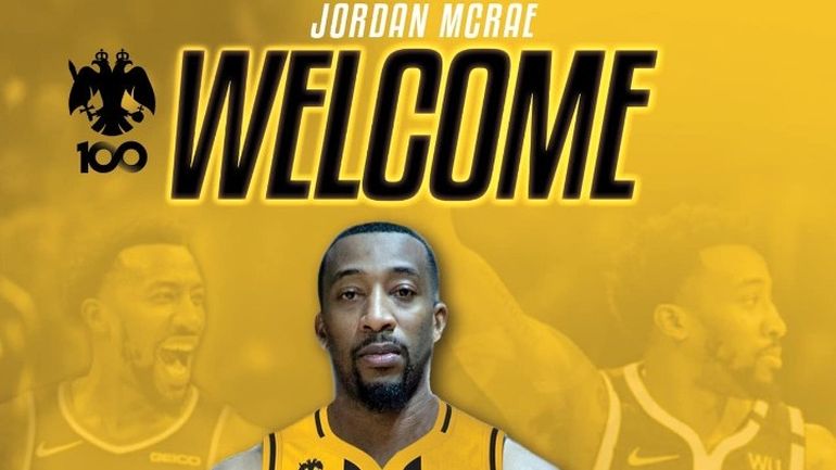 ΑΕΚ: Ανακοινώθηκε η απόκτηση του Τζόρνταν ΜακΡέι