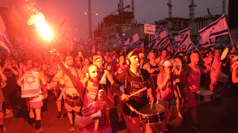 Νέες διαδηλώσεις κατά της μεταρρύθμισης του δικαστικού συστήματος στο Ισραήλ