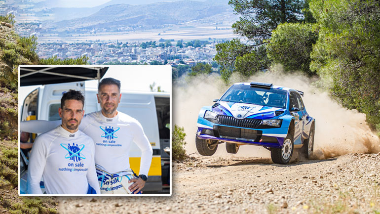 Ποιο είναι το δίδυμο Κεχαγιάς- Κουζιώνης που ετοιμάζεται για τη μεγάλη διάκριση στο EKO Rally Acropolis 2023