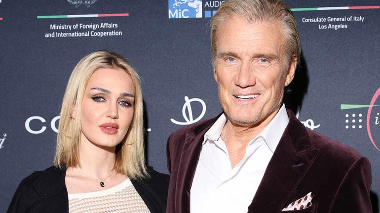 Dolph Lundgren: Ο 65χρονος ηθοποιός από το «Rocky» παντρεύτηκε με τη 25χρονη σύντροφό του στην Μύκονο
