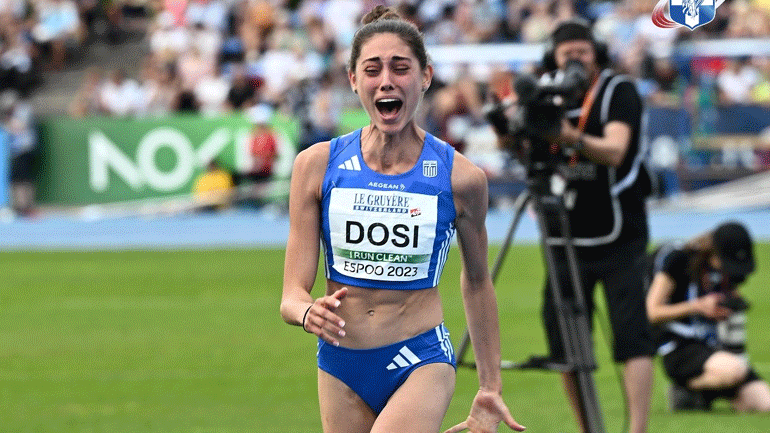 Ευρωπαϊκό Κ23: «Ασημένια» η Παναγιώτα Δόση