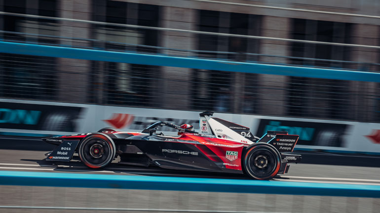 Αγώνας Formula E στην Αιώνια Πόλη: Η ομάδα TAG Heuer Porsche χάνει την πρωτοπορία