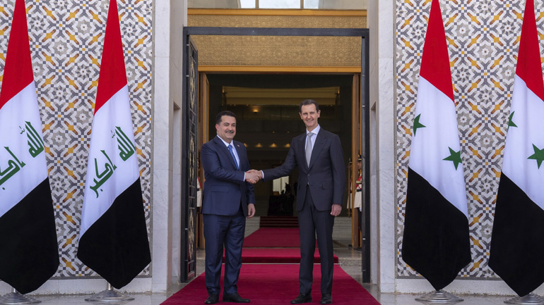 Δράσεις για την καταπολέμηση της τρομοκρατίας συζήτησαν ο πρόεδρος της Συρίας με τον πρωθυπουργό του Ιράκ