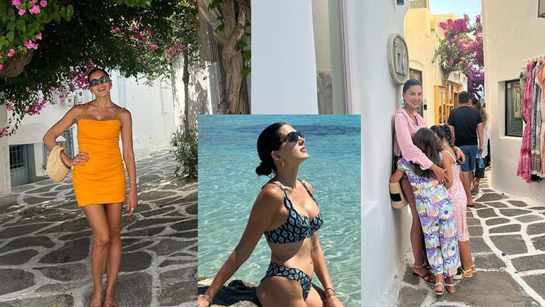 Σταματίνα Τσιμτσιλή: Το κυκλαδίτικο εξοχικό στην Πάρο και η καθημερινότητα στο νησί