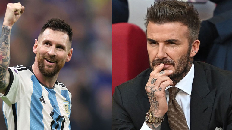 Lionel Messi και David Beckham ποζάρουν μαζί στον φακό και γίνονται αμέσως viral