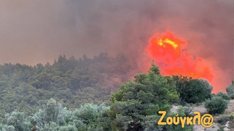 Στις ακτές της Βόρειας Αφρικής έφτασε ο καπνός από την δασική πυρκαγιά στα Δερβενοχώρια