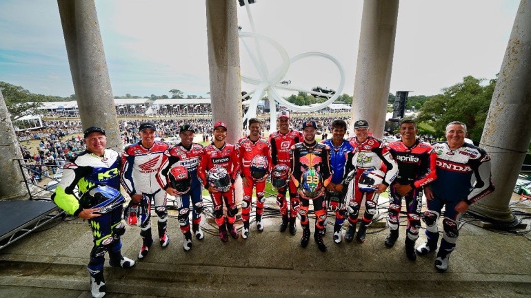 Μία εκπληκτική εκδήλωση!: Το MotoGP ™ στο Goodwood Festival of Speed Μία εκπληκτική εκδήλωση!: Το MotoGP ™ στο Goodwood Festival of Speed