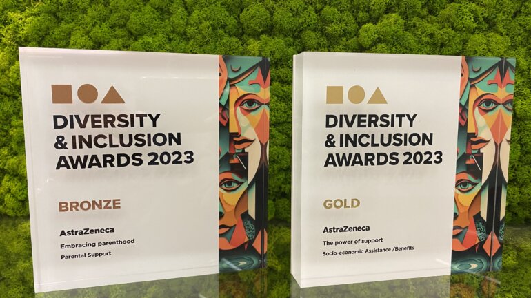 Διπλή βράβευση για την AstraZeneca στα Diversity & Inclusion Awards 2023
