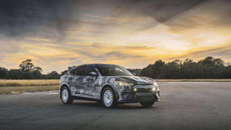 Η νέα Ford Mustang Mach-E Rally εντυπωσίασε στη θρυλική ανάβαση του Goodwood Festival of Speed