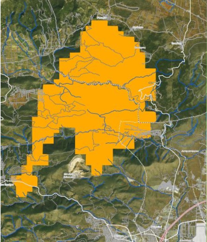 Η φωτιά στη Δυτική Αττική