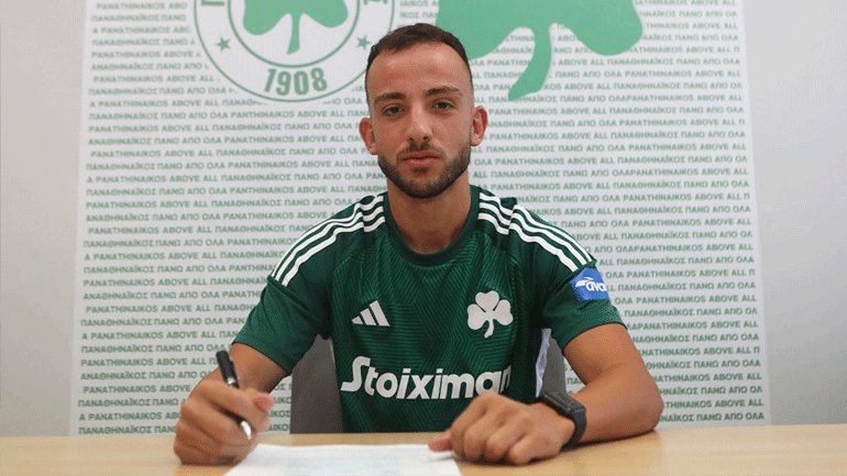 Παναθηναϊκός: Επαγγελματίας κι ο 19χρονος Νίκος Τσεβάς