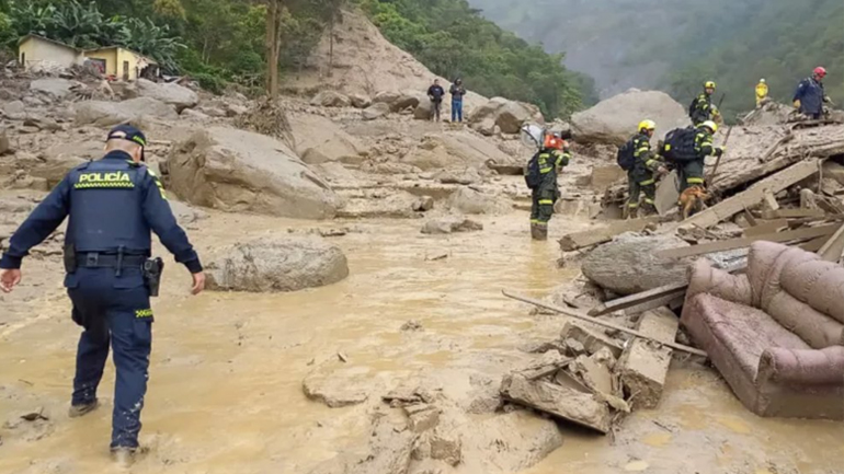 Κατολίσθηση στην Κολομβία: Toυλάχιστον 15 νεκροί και 13 αγνοούμενοι