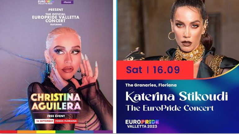 Η Κατερίνα Στικούδη θα ανοίξει τη συναυλία της Christina Aguilera στο φετινό Europride!