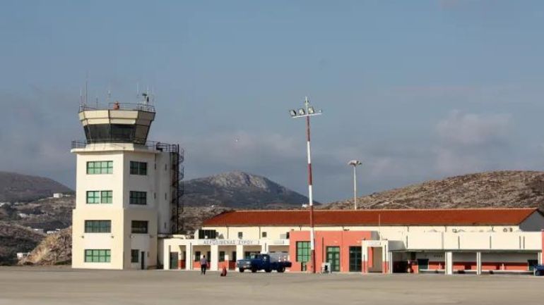 Έκλεισε το αεροδρόμιο της Σύρου λόγω εξάντλησης του μοναδικού ελεγκτή κυκλοφορίας