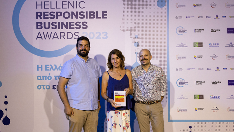 Τρία Gold βραβεία για το Ίδρυμα Vodafone στα Hellenic Responsible Business Awards 2023