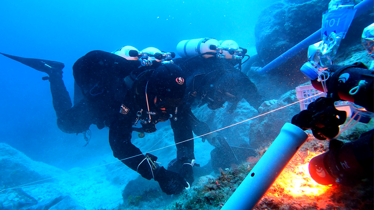 Νέα αρχαιολογικά ευρήματα ανέδειξε η φετινή έρευνα στον θαλάσσιο χώρο του ναυαγίου των Αντικυθήρων