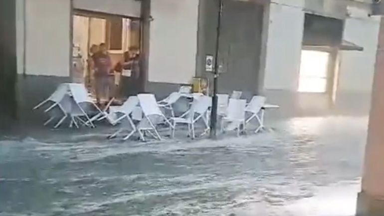 Ανεμοστρόβιλοι με χαλαζόπτωση στο Μιλάνο