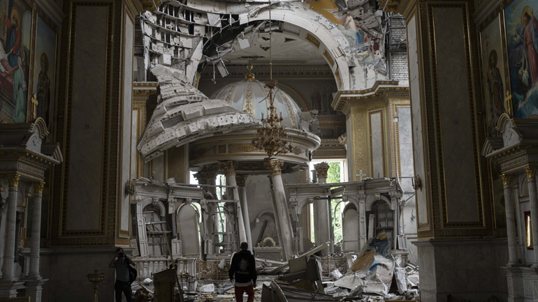 Η Unesco καταδικάζει τις ρωσικές επιθέσεις κατά του ιστορικού κέντρου της Οδησσού